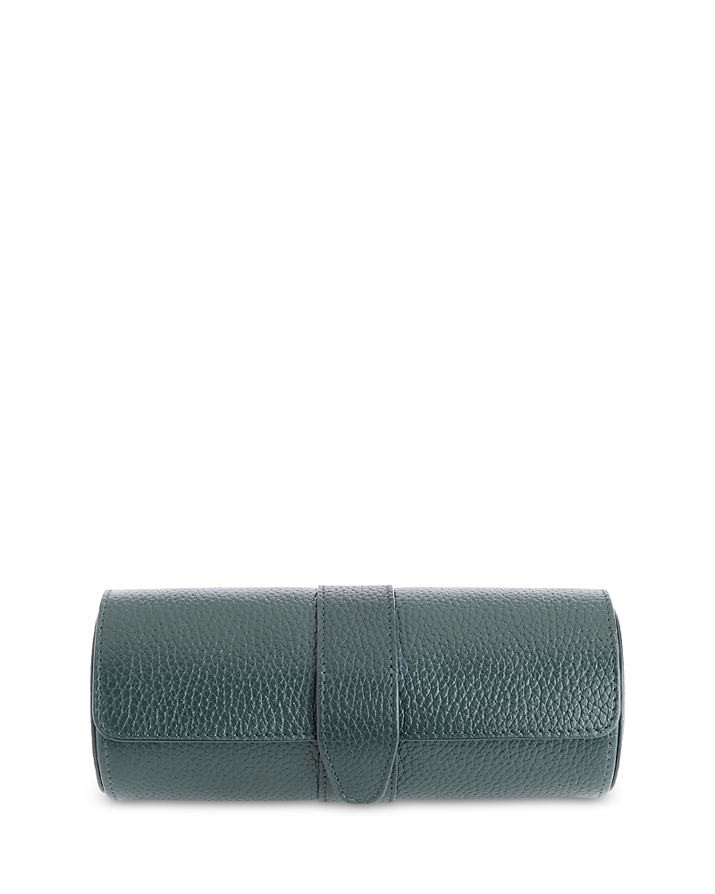 Royce New York Suede Lined Travel Watch Roll