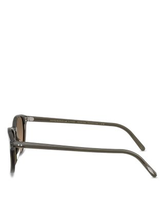 Fairmont Round Sunglasses, 49mm