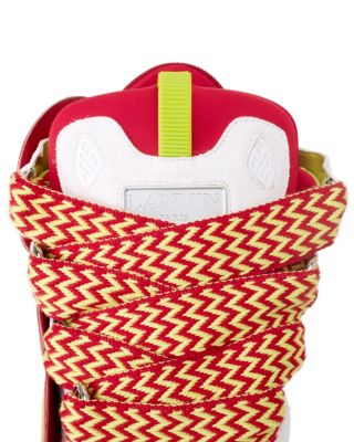  Unisex Curb Patch Sneakers In Leather