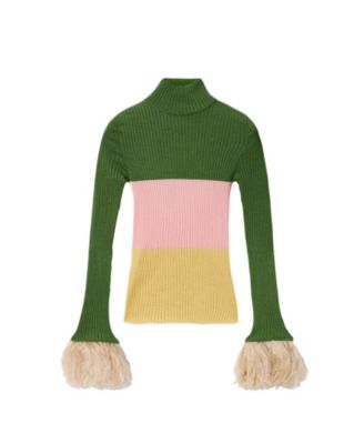 High Kick Top with Feathers