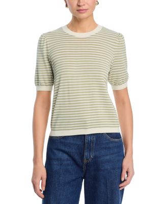 The Striped Gather Sweater