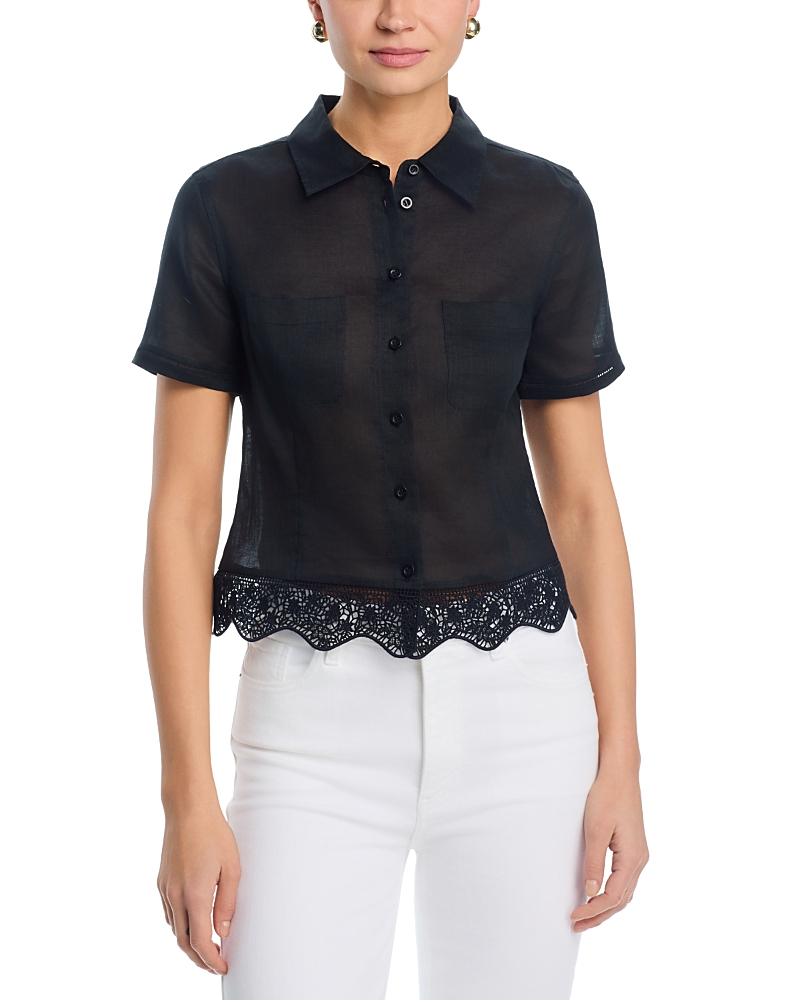 Frame The Embroidered Seaside Shirt