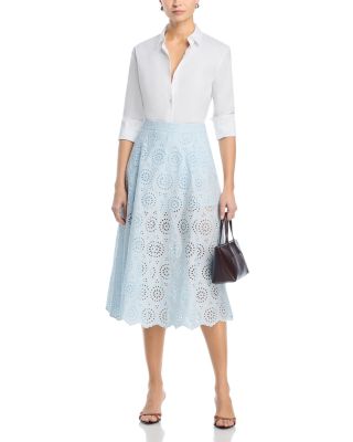 The Solstice Eyelet Skirt