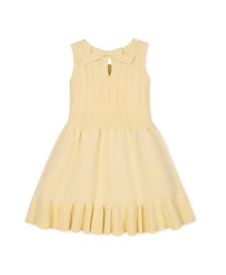 Girls' Organic Flounce Hem Tank Sweater Dress - Little Kid, Big Kid