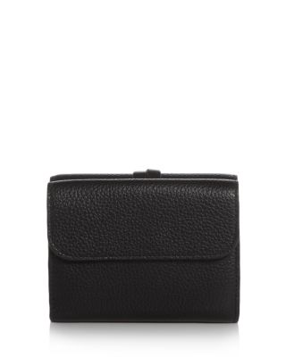 Alphabet Leather Trifold Wallet