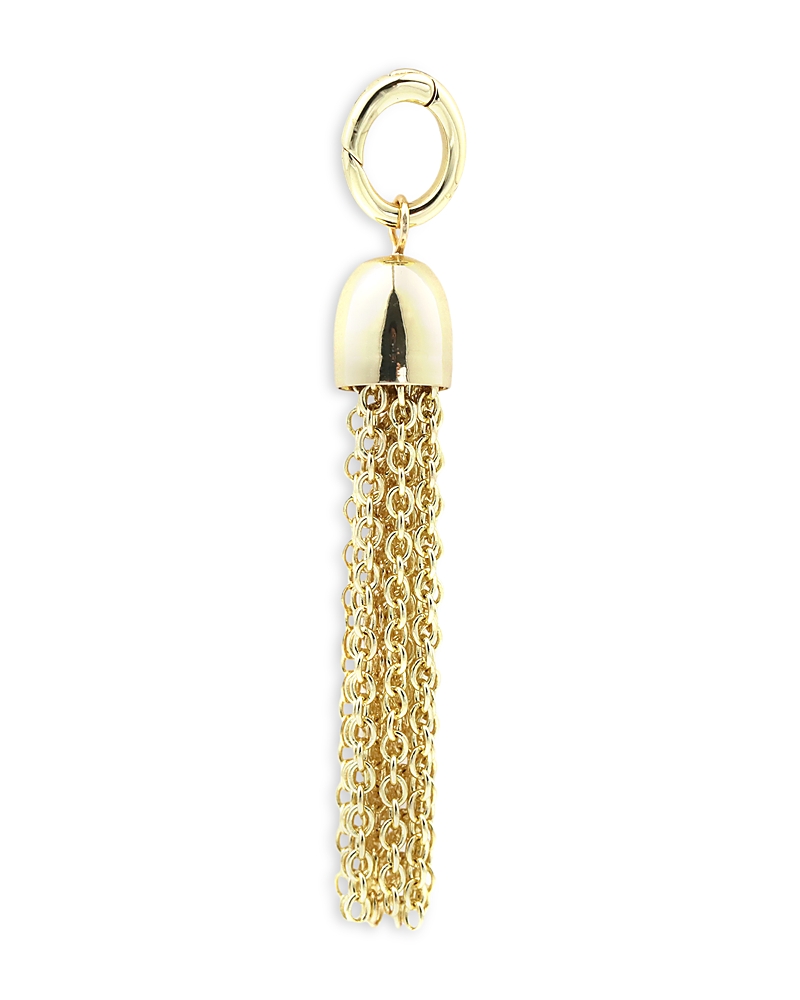 Aqua Chain Fringe Charm - Exclusive