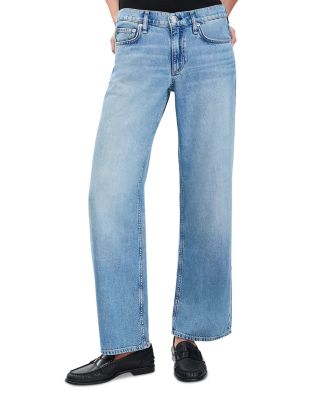 Saige Low Rise Ankle Straight Jeans in Ludlow