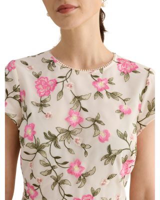 Tia Embroidered Dress