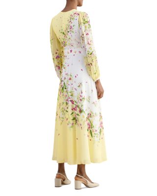 Ariel Silk Floral Dress