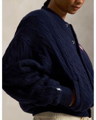 Team USA Wool Cashmere Baseball Jacket