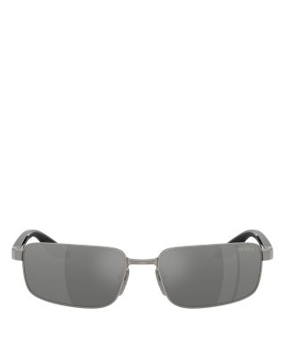 Sport Linea Rossa Rectangular Sunglasses, 59mm