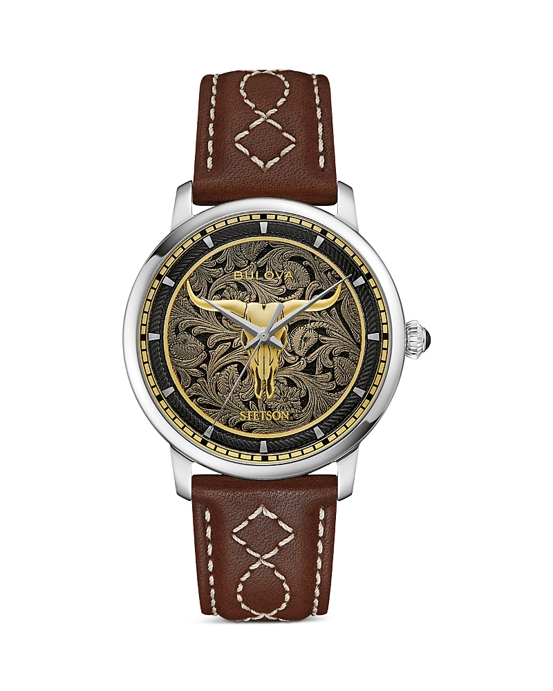 Bulova Hudson Stetson Watch, 39mm · OS