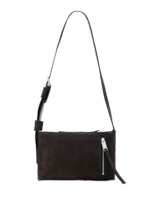 Alba Small Suede Crossbody Bag