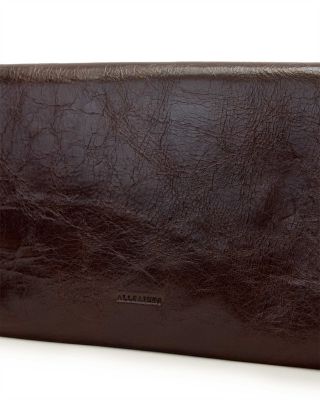 Harluna Medium Leather Clutch