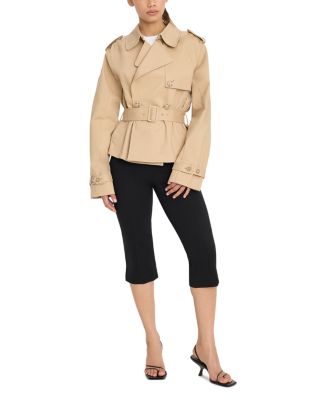 Cropped Trench Jacket