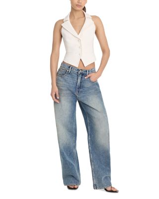 Luxe Suiting Halter Vest