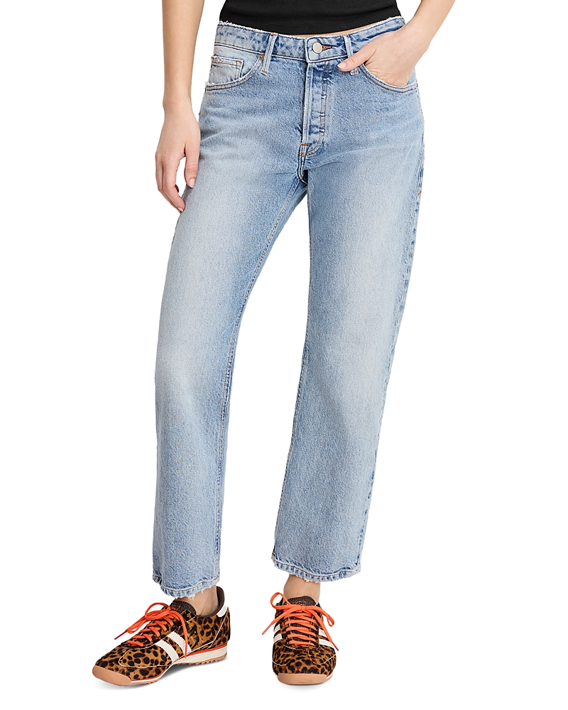Good American Vintage Straight Ankle Jeans in Indigo1220