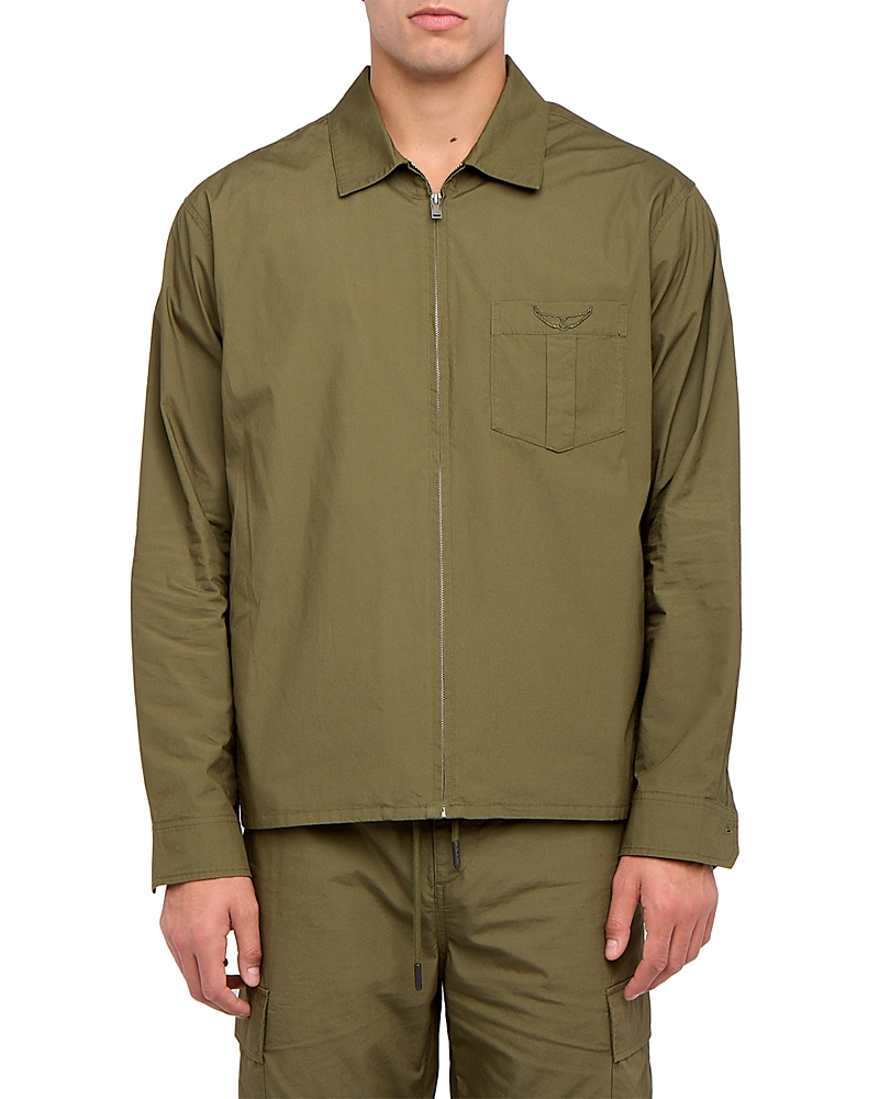 Zadig & Voltaire Suzy Light Cotton Pocket Shirt