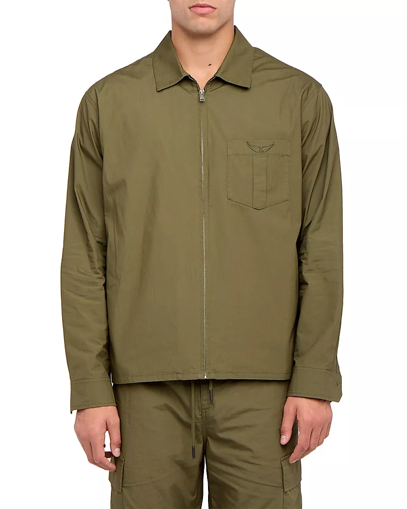 Zadig & Voltaire Suzy Light Cotton Pocket Shirt