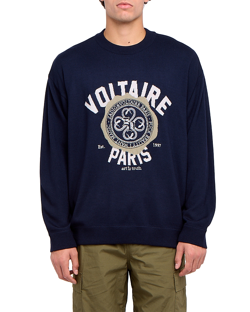 Zadig & Voltaire Swonny Logo Crewneck Sweatshirt