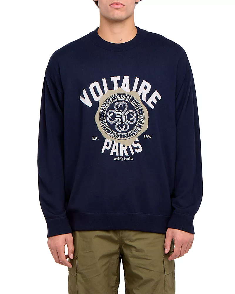 Zadig & Voltaire Swonny Logo Crewneck Sweatshirt