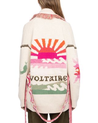 Alpa Wool Cardigan Coat