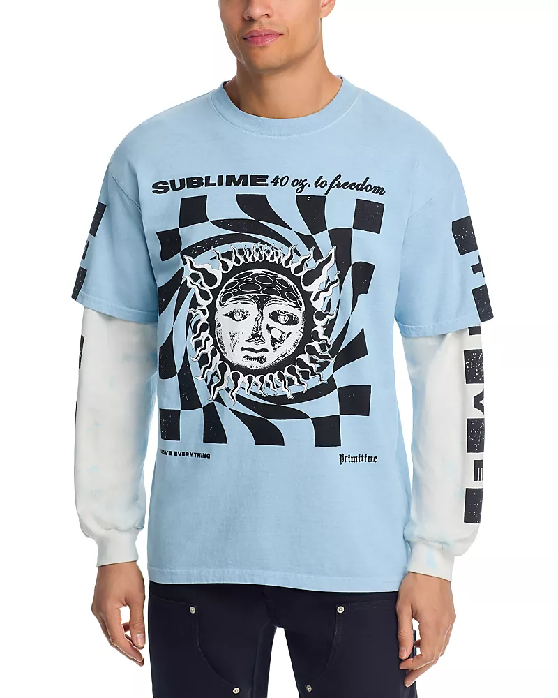 Primitive Skate Sublime Swirl Graphic Shirt - Exclusive