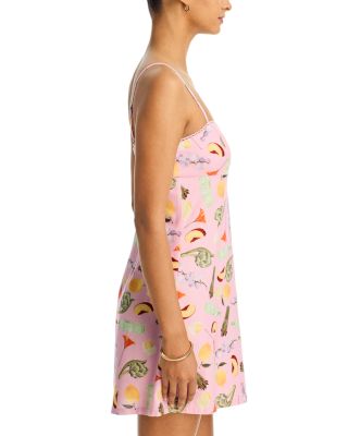 Printed Mini Dress - Exclusive