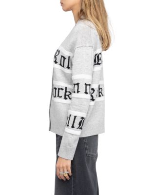 Mirkaz Wool-Blend V Neck Cardigan 