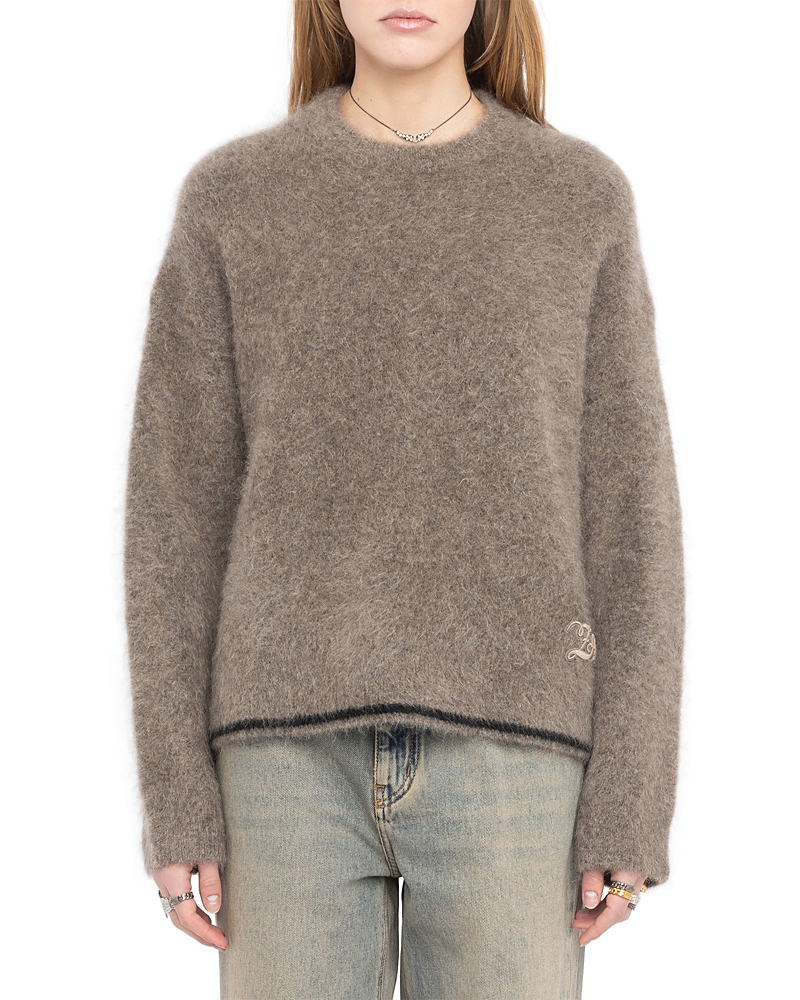 Zadig & Voltaire Markuz Mohair Blend Sweater
