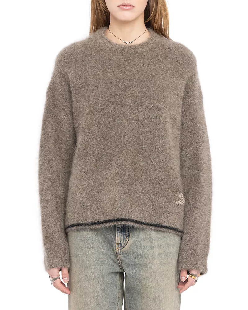 Zadig & Voltaire Markuz Mohair Blend Sweater
