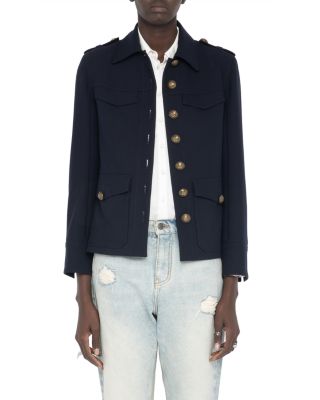 Veraman Button Front Blazer