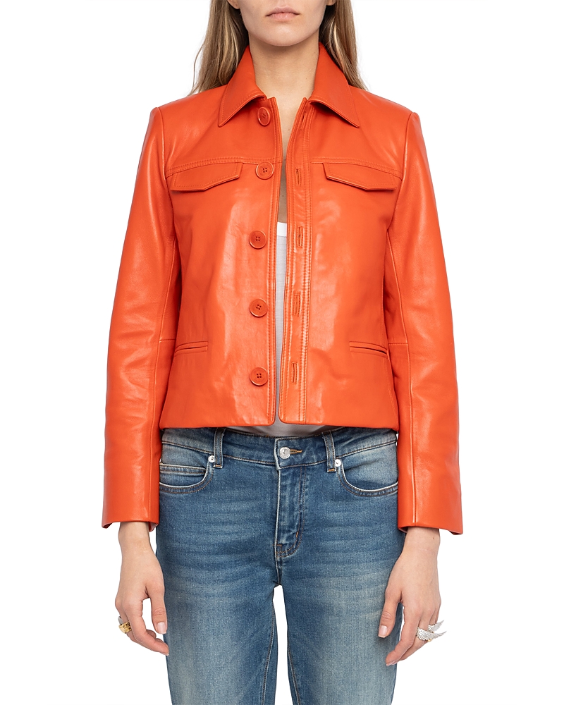 Zadig & Voltaire Liam Leather Jacket
