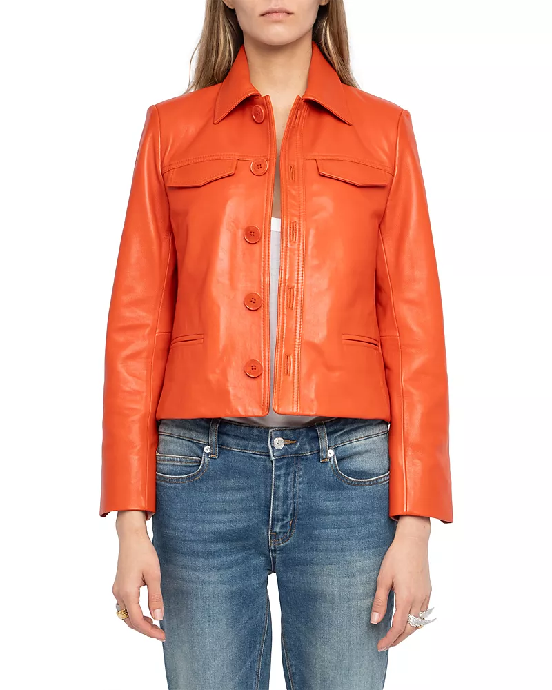 Zadig & Voltaire Liam Leather Jacket