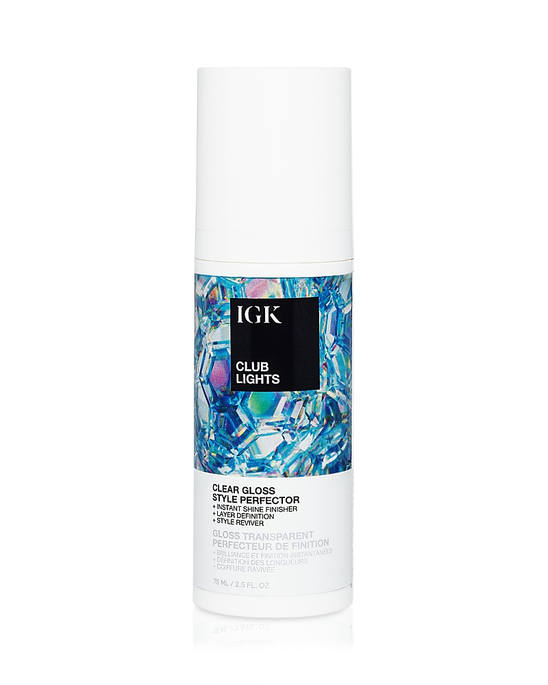 Igk Hair Club Lights Clear Gloss Style Perfector 2.5 oz.
