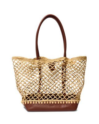 Caspian Raffia Tote Bag