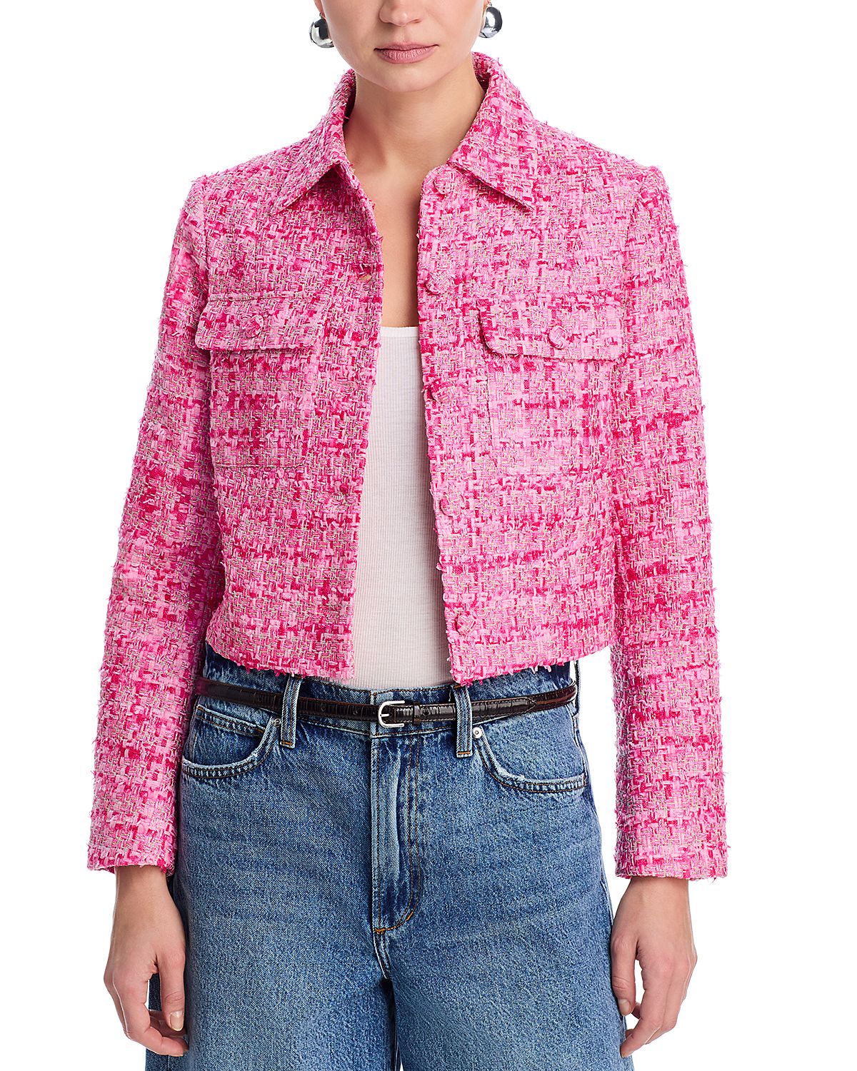 Aqua Tweed Blazer - Exclusive