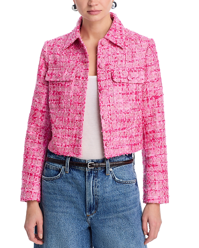 Aqua Tweed Blazer - Exclusive