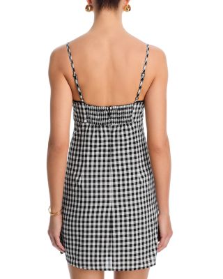 Gingham Mini Dress - Exclusive