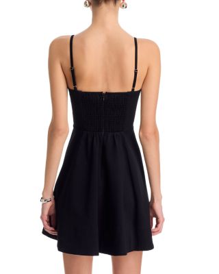 Denim Bustier Mini Dress - Exclusive