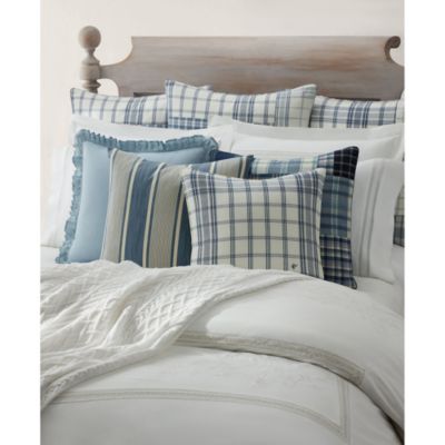 Chester Plaid Throw Pillow, 22" x 22"