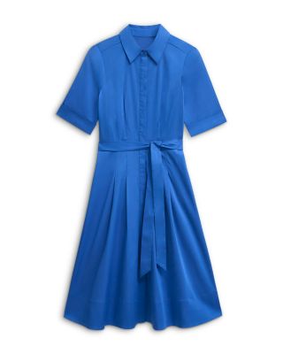 Brigitta Concealed Button Shirt Dress