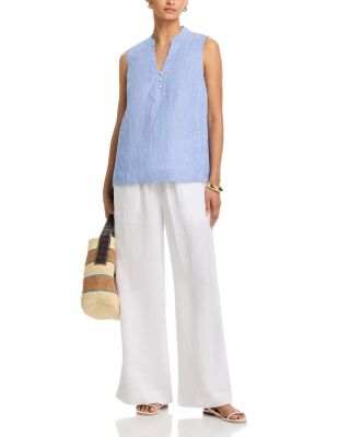 Coastalina Sleeveless Popover Shirt