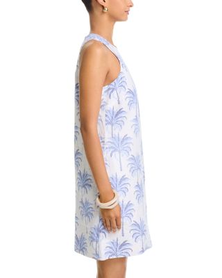 Palm Banks Sleeveless Short Dress