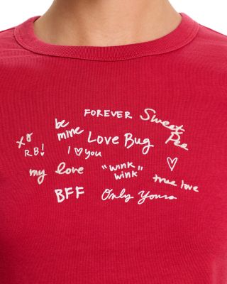 Sweetheart Phrases Mica Ringer Tee