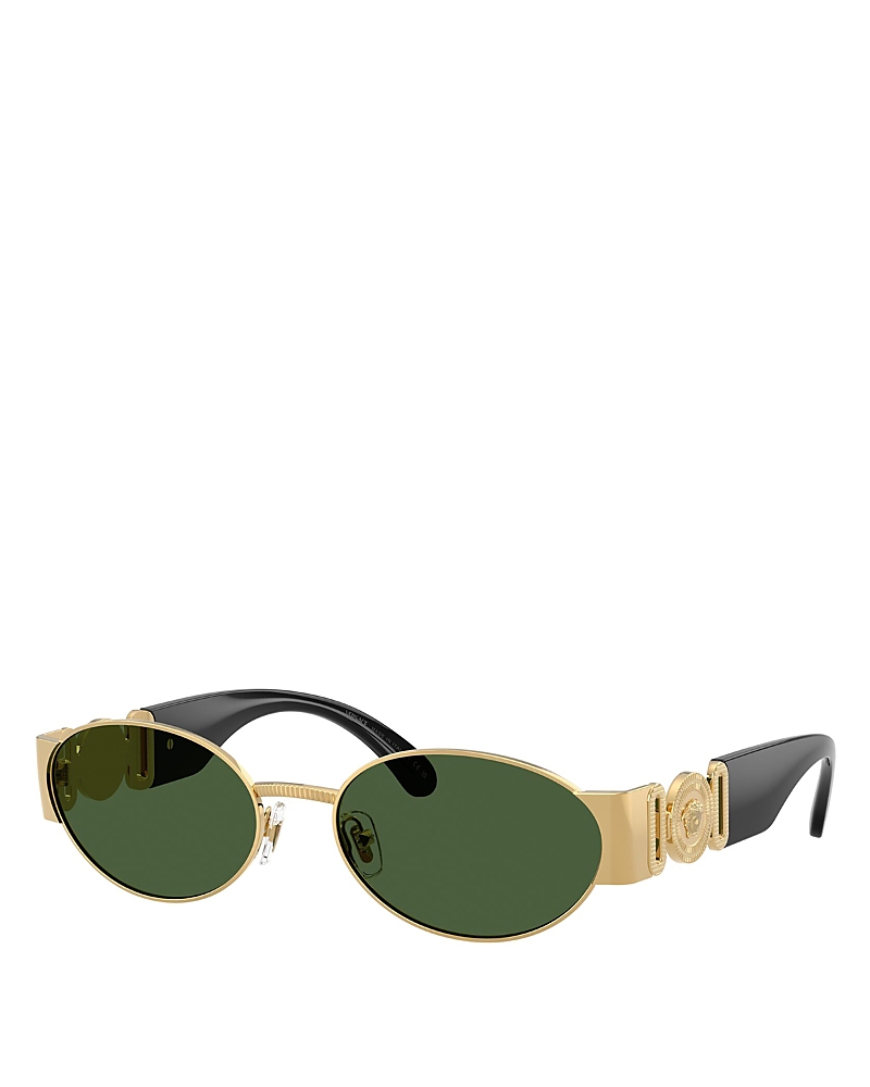 Versace Oval Sunglasses, 56mm