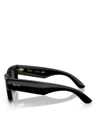 Wayfarer Puffer Square Sunglasses, 50mm