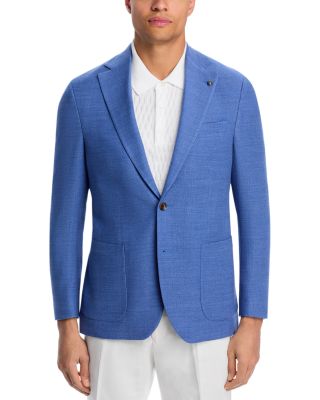 Hampton Regular Fit Textured Jersey Soft Jacket