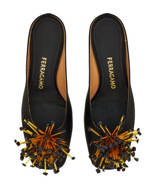 Women's Sculptural Heel Mules