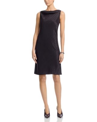 Round Neck Logo Dress
